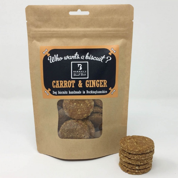 Carrot & Ginger Biscuits