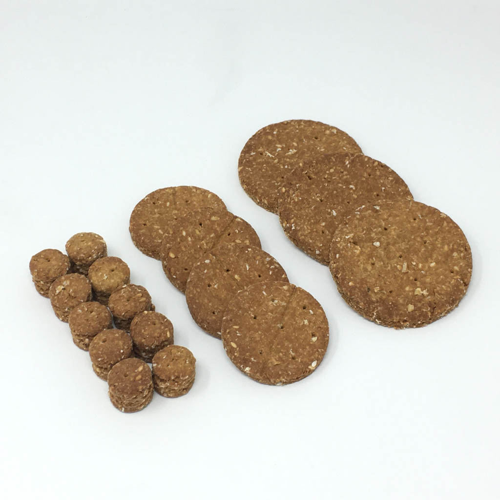 Apple & Cheese Dog biscuit treat barneysbiscuitboxes.co.uk